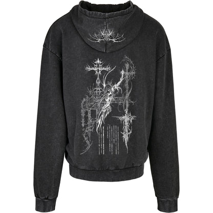 [PREORDER] Fallen Saint Acid Washed Oversized Hoodie