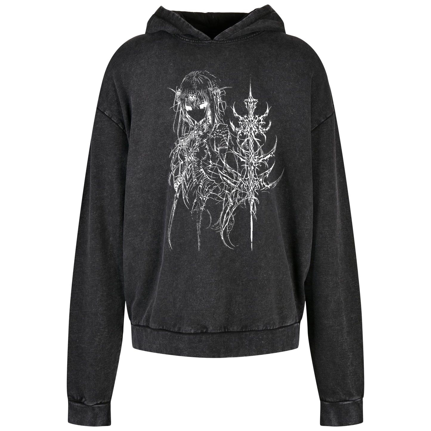 [PREORDER] Fallen Saint Acid Washed Oversized Hoodie